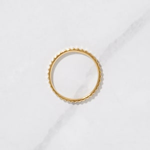 Minimalist Ring, Stacking Ring, Dainty Ring, Stackable Ring, Gold Ring, Sterling Silver Ring, Gift for Her, Gold Band, Delicate Ring image 4