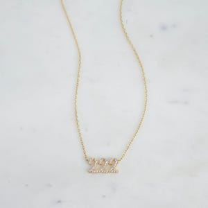 Gold 222 Protection Necklace
