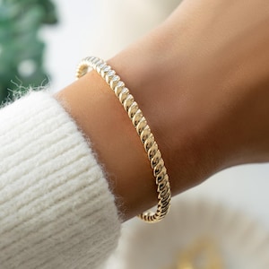 Rope Cuff Bracelet by Sami Jewels, Adjustable Bracelet, Arm Cuff, Bangle Bracelet, Statement Jewelry,  Vintage Jewelry, Bangles, Cuff