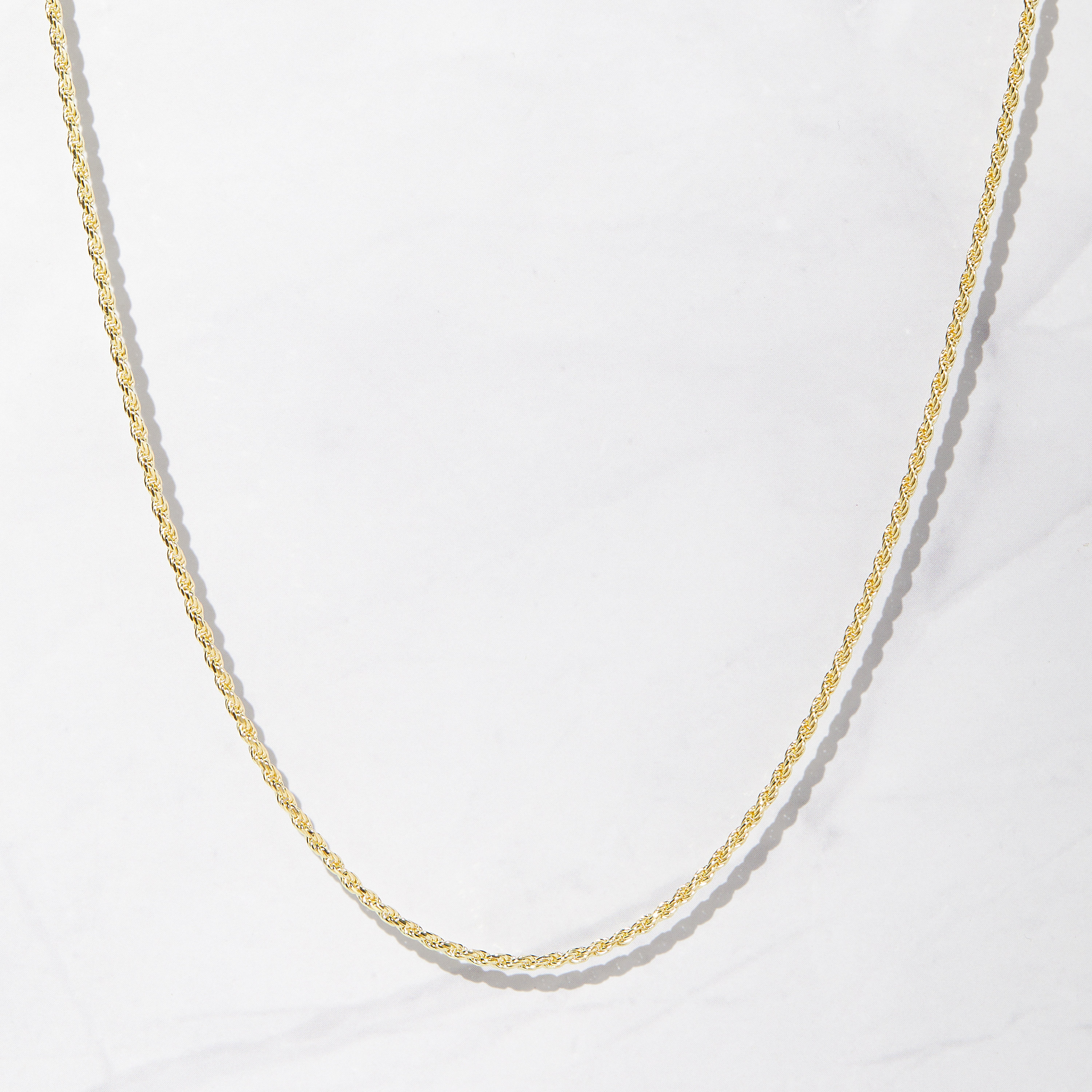 Minimal Rope Chain Skinny Rope Chain, Dainty Rope Chain, Gold Rope Chain, Layering Chain ...
