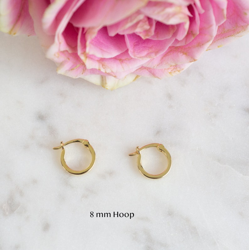 Sterling Silver Hoop Dainty Hoop Earrings Hoop Earrings Gold Hoops Gold Hoop Earrings Hoops Gold Hoops Small Gold Hoop Earring