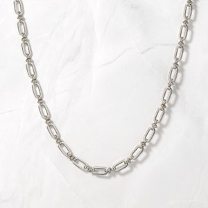 Chain Necklace, Gold Chain Necklace, Silver Chain Necklace, Gold Necklace, Dainty Necklace, Statement Necklace Layered Necklace Gift for Her image 3