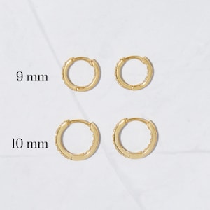 Gold Hoop Earrings, Small Gold Hoop Earring, Dainty Hoop Earrings, Hoop Earrings, Gold Hoops, Sterling Silver Hoop, Gold Hoops, Hoops
