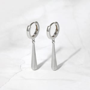 Druppeloorbellen, hangoorbellen, statement oorbellen, boho-oorbel, cadeau voor haar, oorbellen bruidsmeisje, minimalistische oorbellen, gouden oorbellen