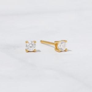 Tiny Stud Earrings, Tiny Studs, Stud Earrings, Minimalist Earrings, Diamond Stud Earrings, 2mm Studs, Cartilage Studs, Tragus Studs, Gift