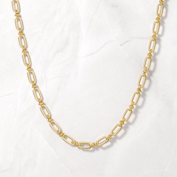 Chain Necklace, Gold Chain Necklace, Silver Chain Necklace, Gold Necklace, Dainty Necklace, Statement Necklace Layered Necklace Gift for Her