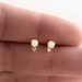 Opal Earrings, Opal Studs, Opal Stud Earrings, Silver Studs, Opal Earrings, Tiny Gold Studs, Dainty Gold Stud Earrings, October Birthstone