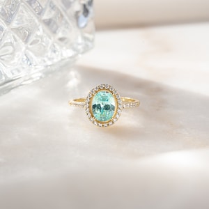 aquamarine ring