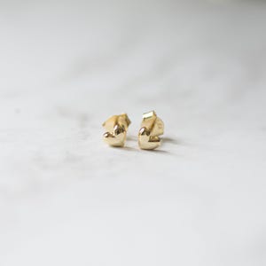 Heart Earrings, Tiny Heart Earrings, Heart Stud Earrings, Silver Earrings, Dainty Earrings, Stud Earrings, Small Stud Earrings, Gift for Her