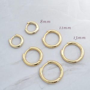Hoop Earrings, Gold Hoops, Small Gold Hoops, Dainty Hoop Earrings, Minimalist Hoops Earrings, Silver Hoops Gift for her Huggie Hoop Earrings