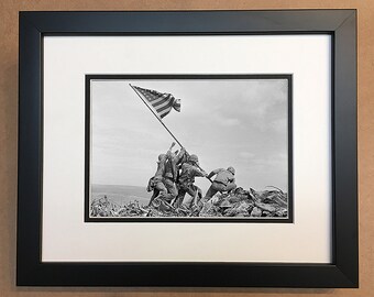 World War 2 Photo Professionally Framed, Matted 10x8.