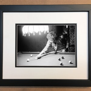 Jimi Hindrix Pool Photo Professionally Framed, Matted 10x8.