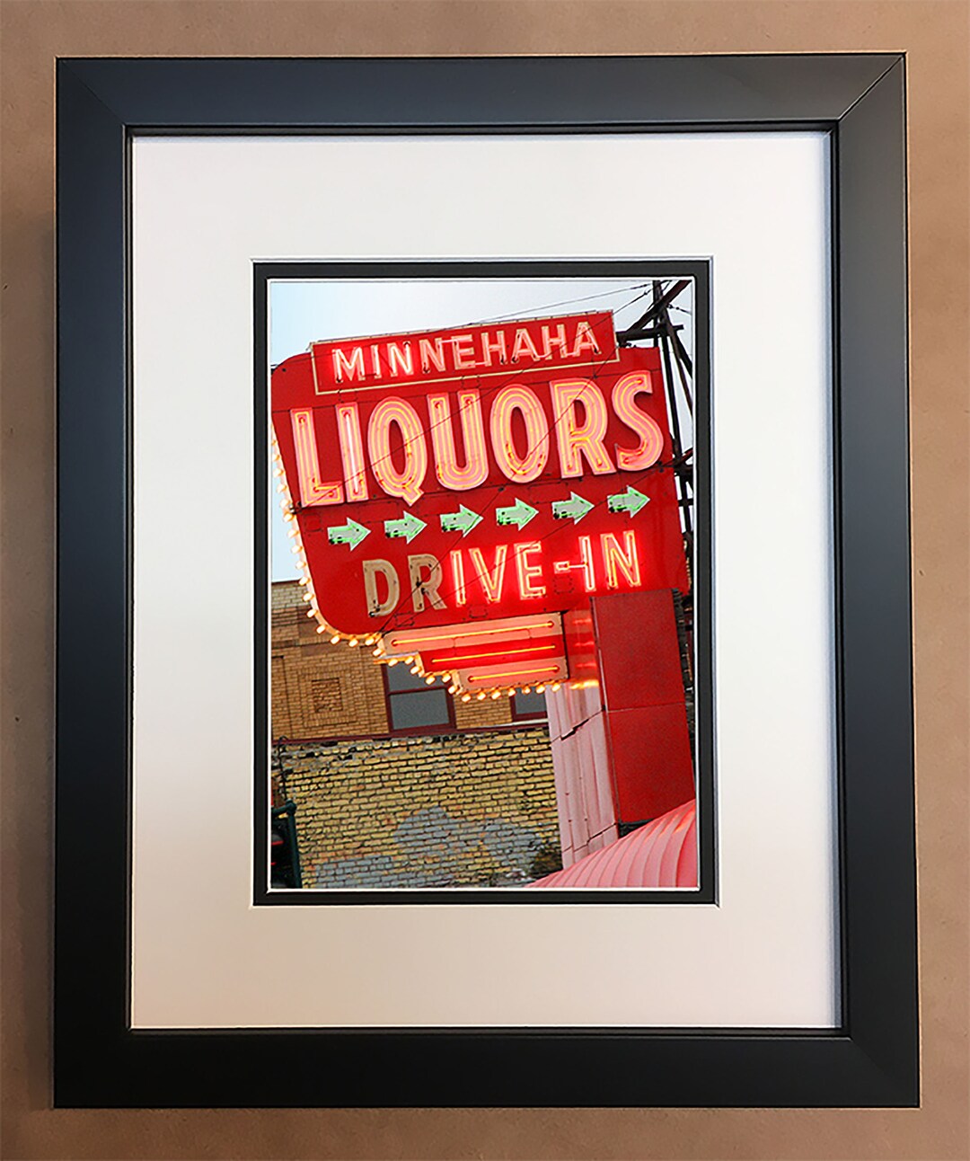 Minnehaha Liquor Store Photo Professionally Framed Matted Etsy