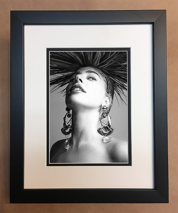 Lady Gaga Black And White Photo Professionally Framed Matted - How Much To Get Something Professionally Framed Lady Gaga Black And White Photo Professionally Framed Matted - How Much To Get Something Professionally Framed