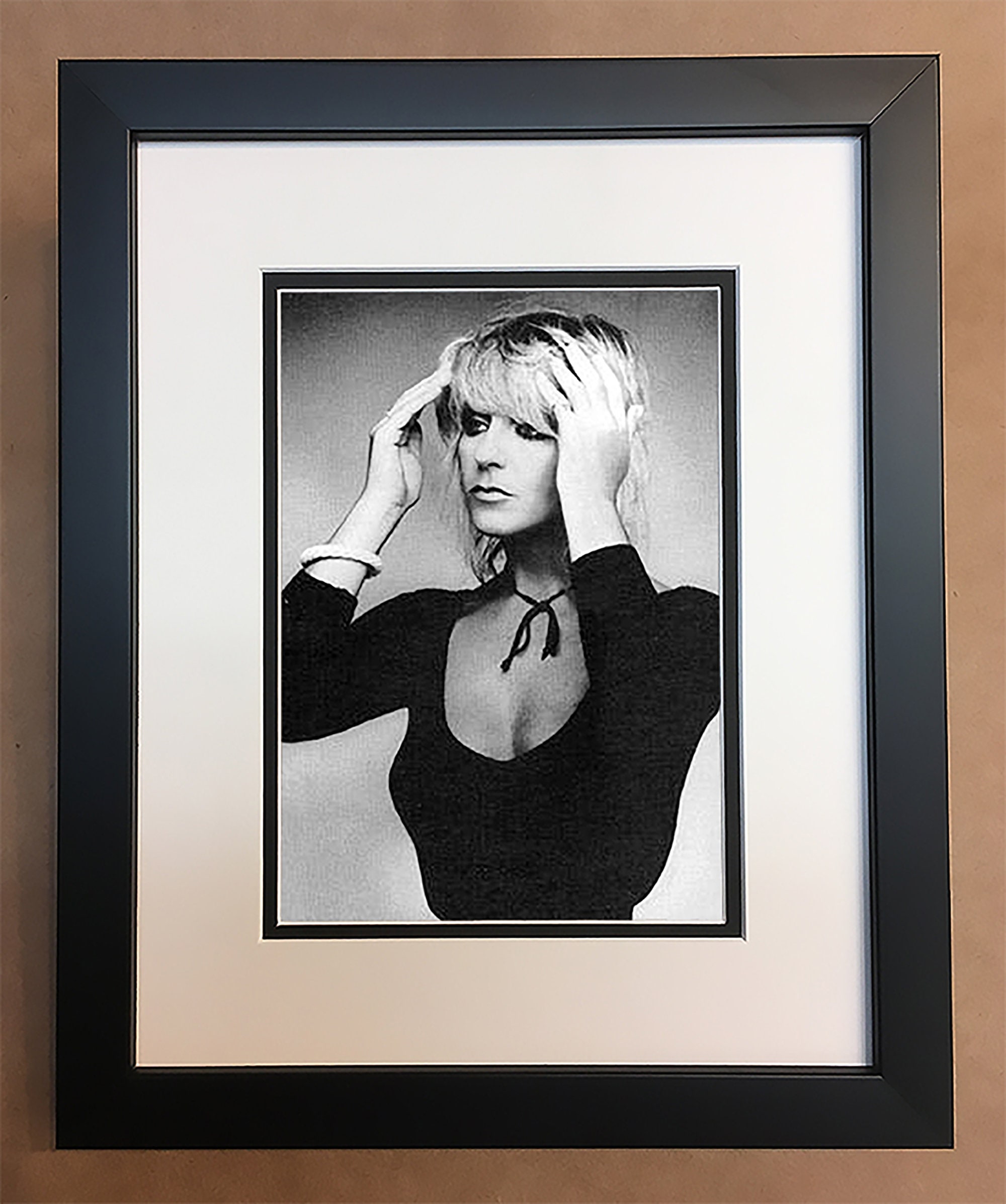 Christine Mcvie Black and White Photo Professionally Framed - Etsy