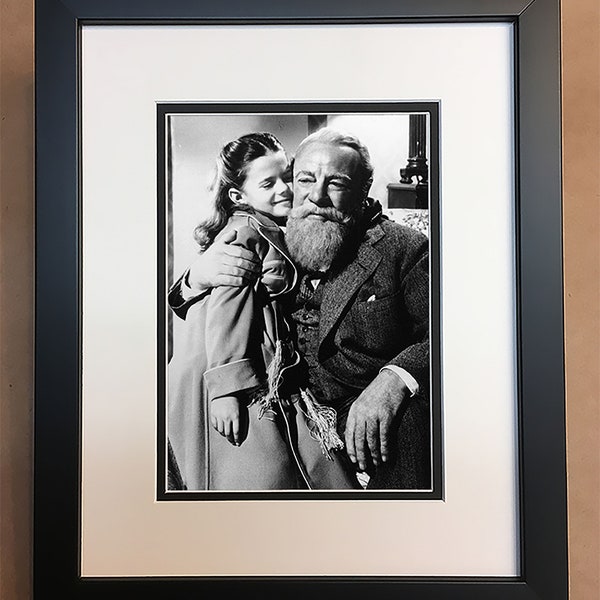 Miracle on 34th Street Photo Professionally Framed, Matted 8x10.