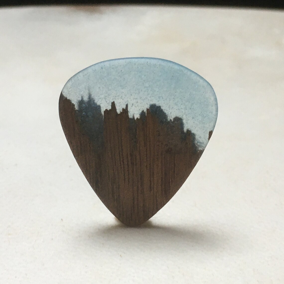Wood and Resin Guitar Picks Unique Resin Guitar Picks Etsy