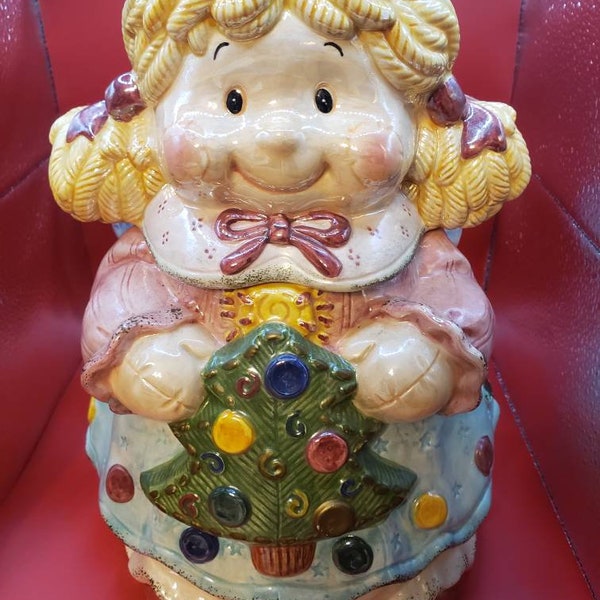 Jay Import Angel Holiday/Christmas Cookie Jar