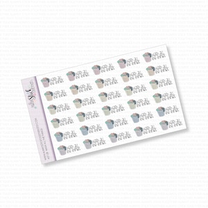 LAUNDRY Stickers perfect for your Planner, Journal, or Scrapbook