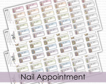 SCP146 | Nail Appointment Planner Stickers