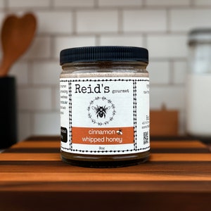 Cinnamon Whipped Honey: Creamy Spreadable Honey