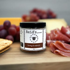 Raw Honey with Walnuts Charcuterie Board Idea Honey Lover Gift Unique Gift
