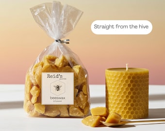Cera d'api grezza sfusa, pellet di cera d'api gialla naturale per la produzione di candele, cera d'api biologica per la cura della pelle, progetti fai da te, cera d'api pura sfusa