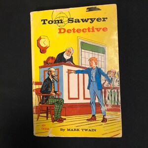 Tom Sawyer Detective Scholastic paperback