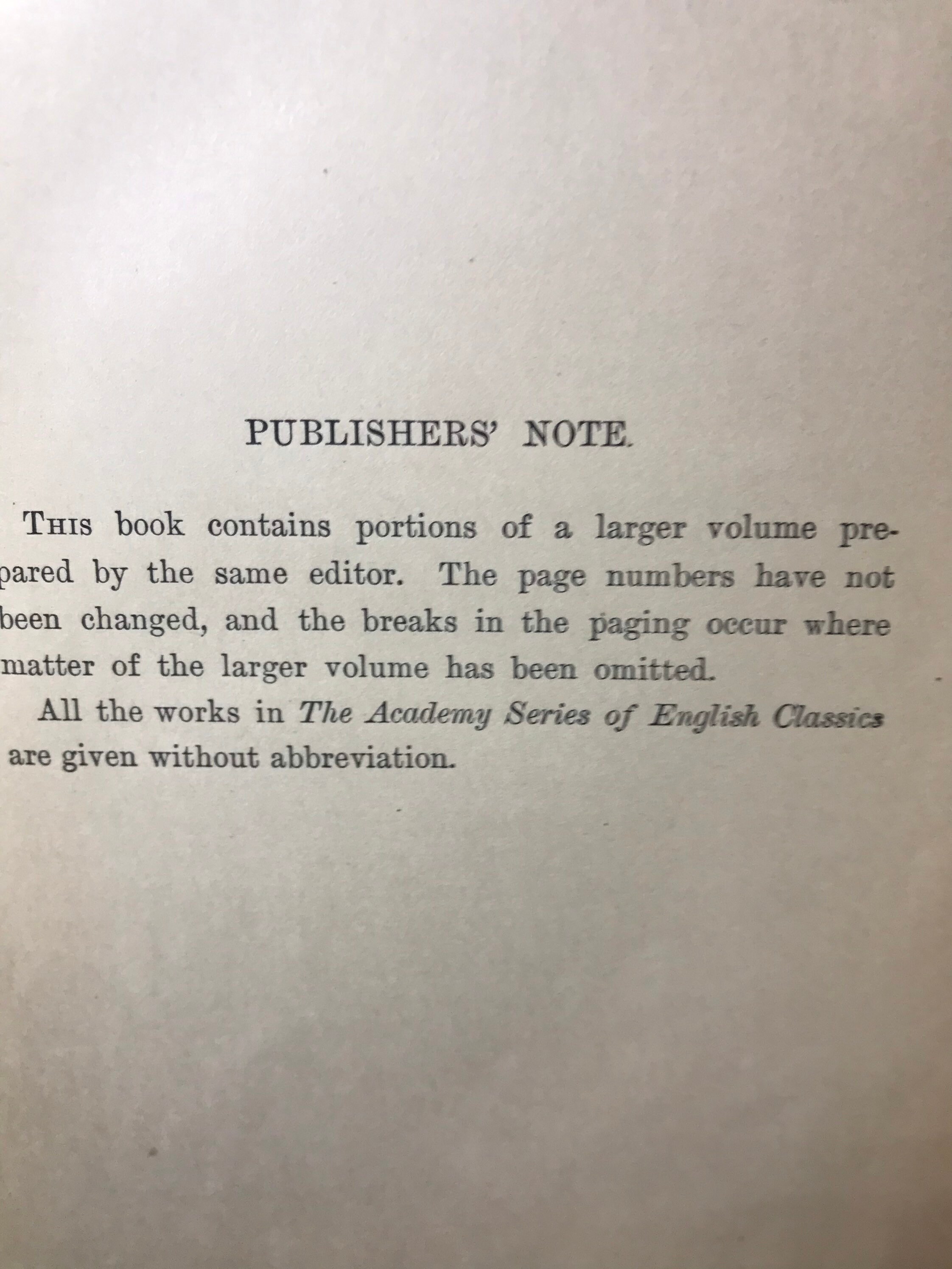 Johnson essay picture