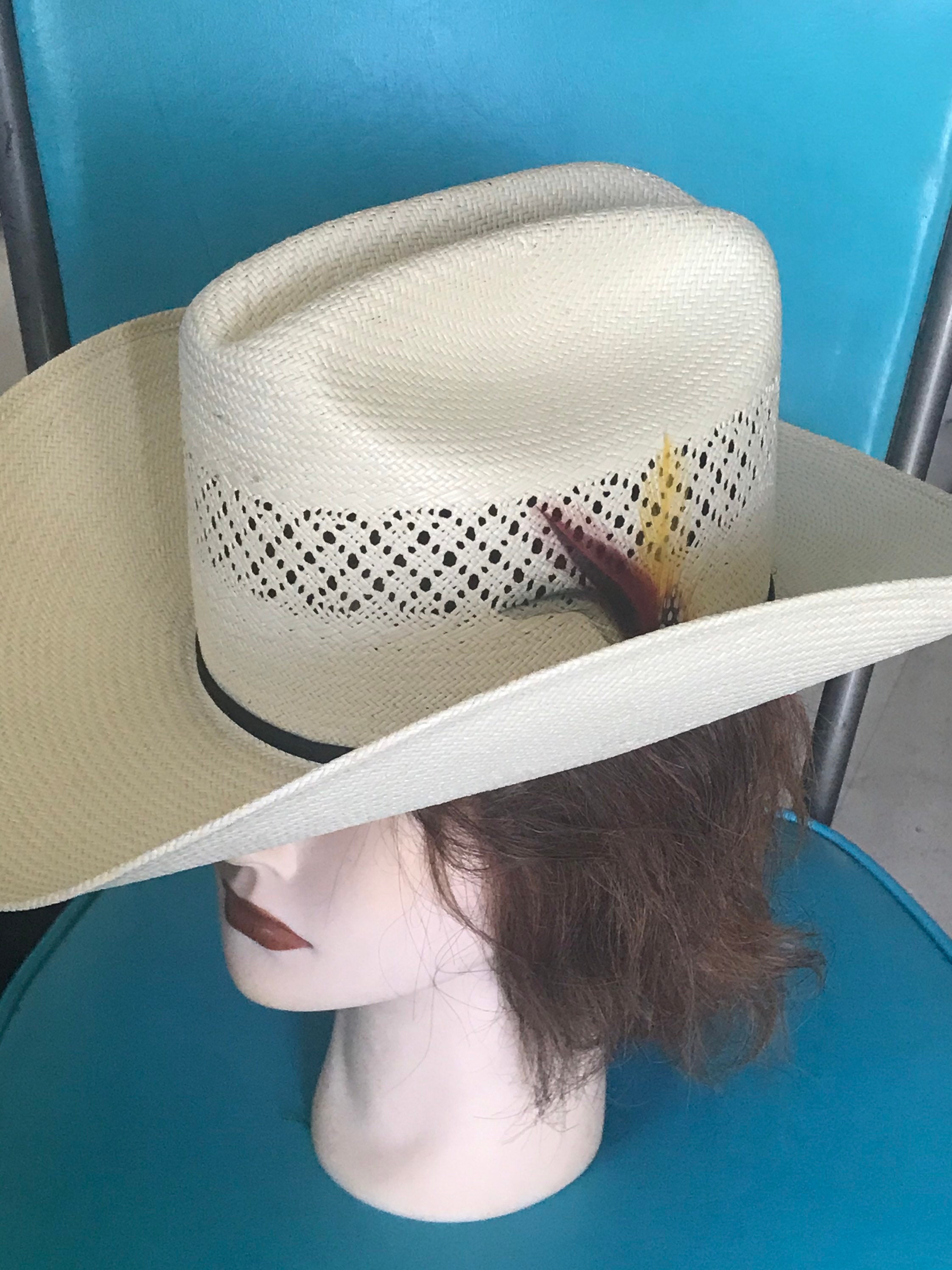 Vintage Stetson Long Oval Cowboy Hat | Etsy