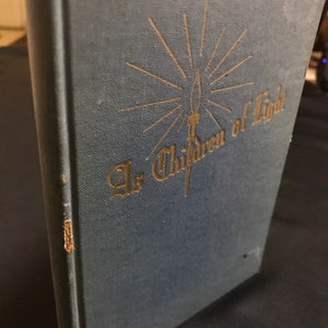 As Children of Light 1950s church confirmation book