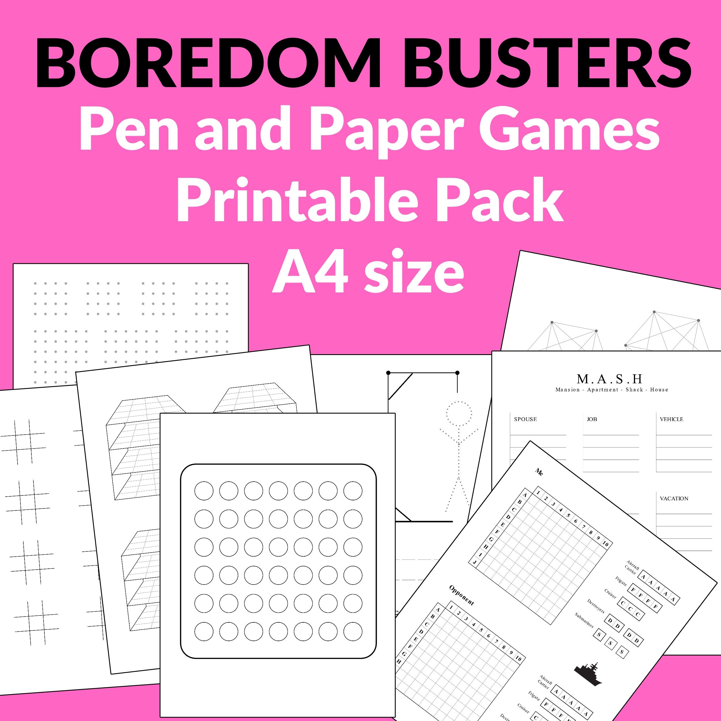 Hangman Games 2 Player Game : Puzzels --Paper & Pencil Games: 2 Player  Activity Book Hangman -- Fun Activities for Family Time (Paperback)