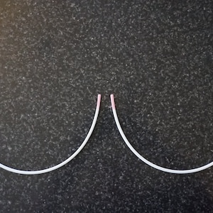 Sturdy Bra Underwires, Nylon Coated Steel, Sizes 30 to 40