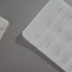 1 Pair High Quality Microfiber 3 Row 4 Adjust Hook and Eye Bra Closures