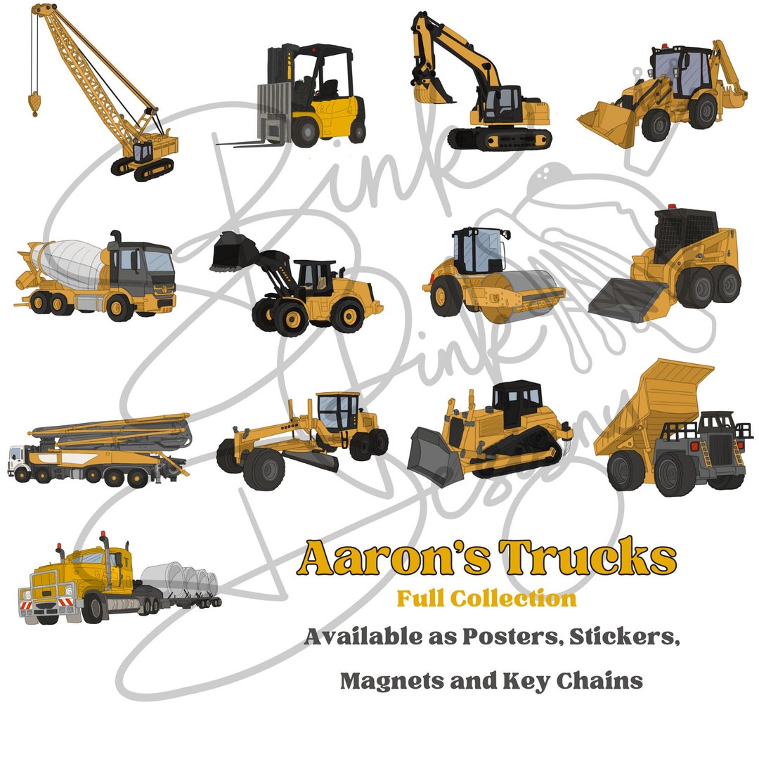 Aaron's Trucks Collection - Etsy