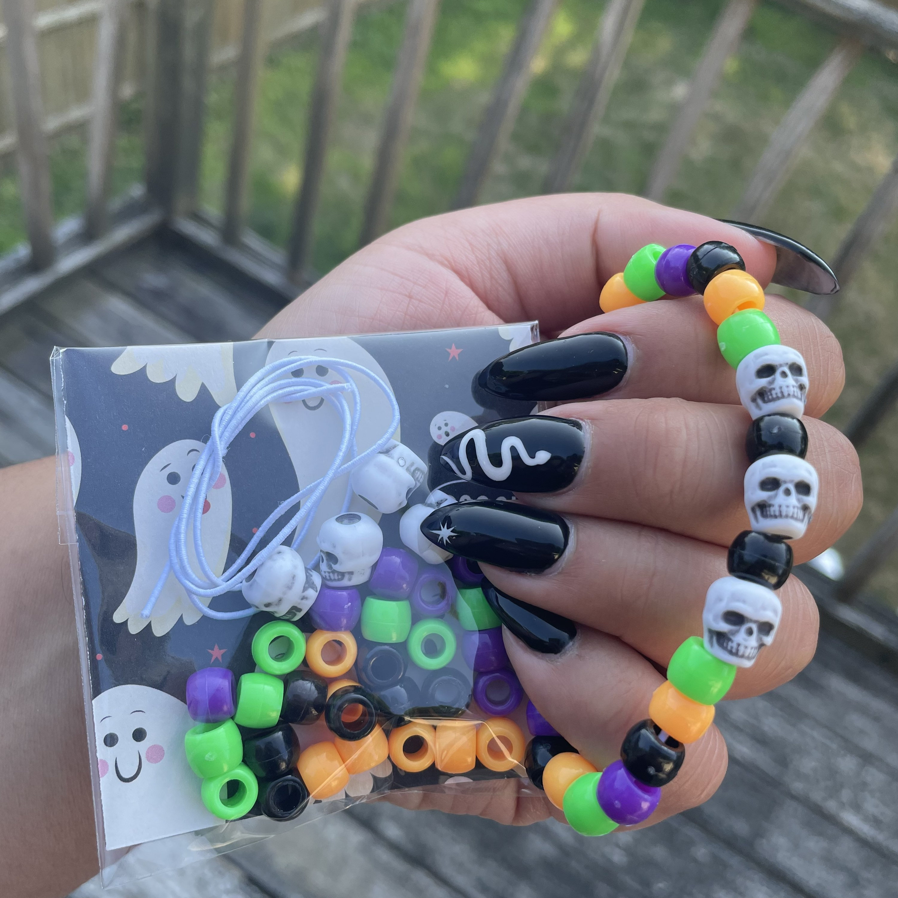 Individually Wrapped DIY Halloween Bracelet Craft Kit for - Etsy