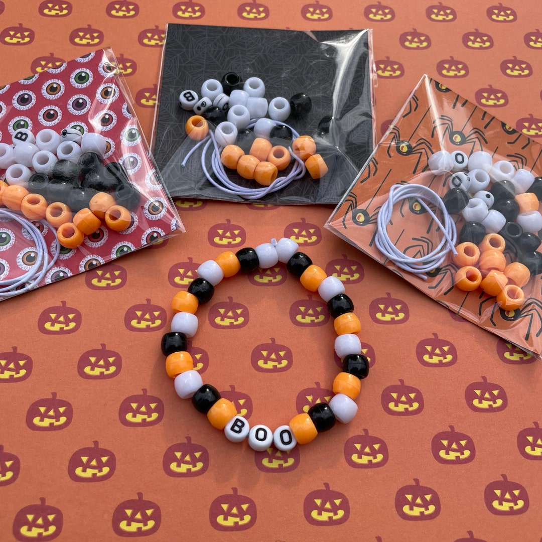 Individually Wrapped DIY Halloween Bracelet Halloween Classroom Gift