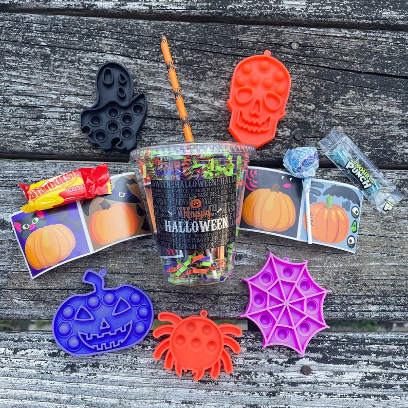 Halloween Dart Board Game For Kids - 30" Pumpkin Witch Hat With 12 Sticky Balls | Indoor/Outdoor Party Game & Decor