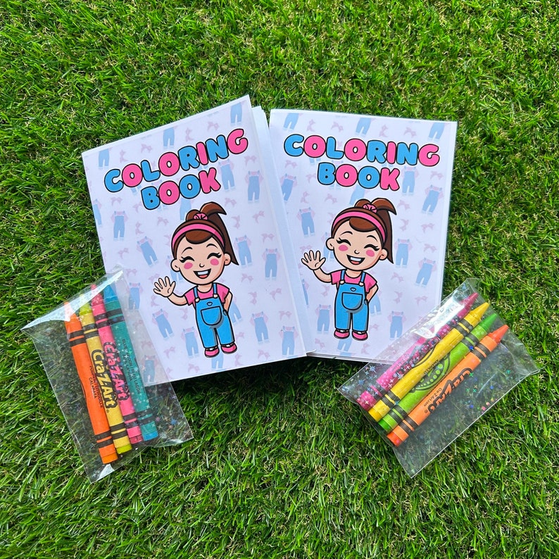 Ms Rachel Coloring Book With Crayons - Set of 8 Pages - Party Favors ...