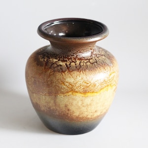 Scheurich: Vase 202-18  in decor HARO  West German Pottery, Fat Lava