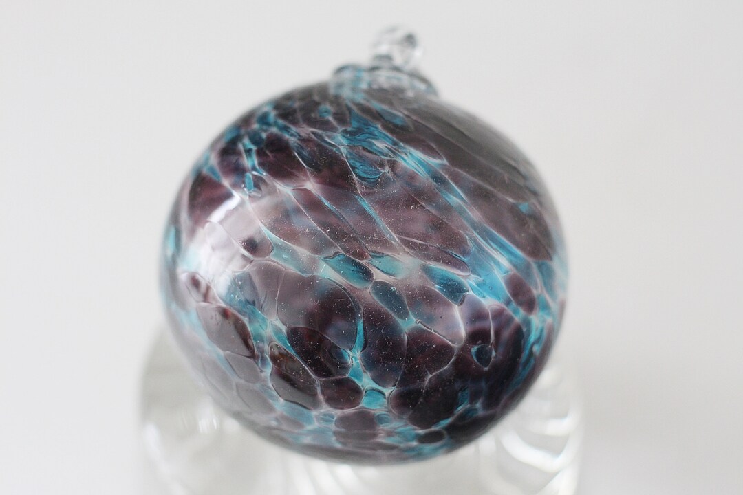 Decorative Vintage Glass Ball, Mouth Blown, Window Ornament, Sun Catcher Etsy