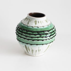 Carstens Tönnieshof: 652-13 West German Pottery Mid Century, Fat Lava