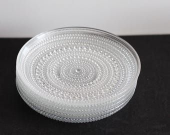 iittala, Finnland: plates, bowl - Oiva Toikka - Kastehelmi/Tauperle