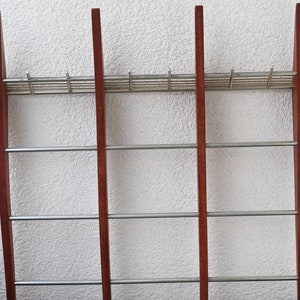 Coat rack, Vintage, Mid Century,  hooks, Hakenleiste, Garderobe