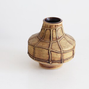 Ilkra: UFO- vase  West German Pottery, WGP, Fat Lava 1027/10