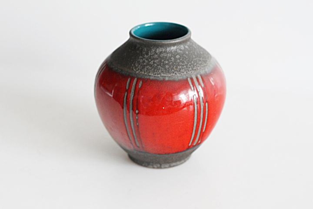 Carstens Tönnieshof: 652-13 West German Pottery Mid Century, Fat