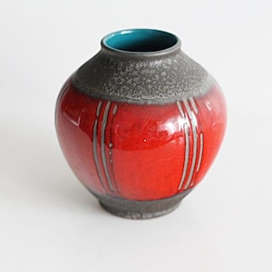 Carstens Tönnieshof: 652-13 West German Pottery Mid Century, Fat Lava