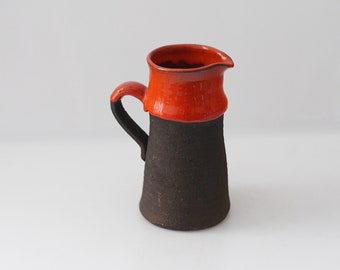 Ulrik Lundbergh, Ebeltoft:  Pitcher; Handled Vase,  Danish ceramics, Denmark