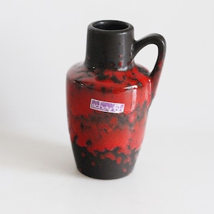Scheurich: Cute little vase  405-13,5 West German Pottery - Fat Lava - WGP mid century