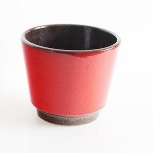 Lindo vaso de plantas: Cache Pot Fat Lava, cerâmica alemã ocidental.